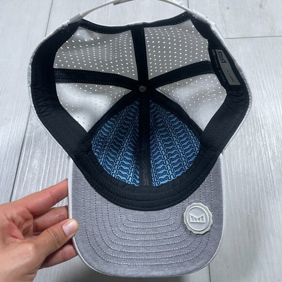 Melin A-Game Hydro Hat White Golf Performance - Picture 8 of 9